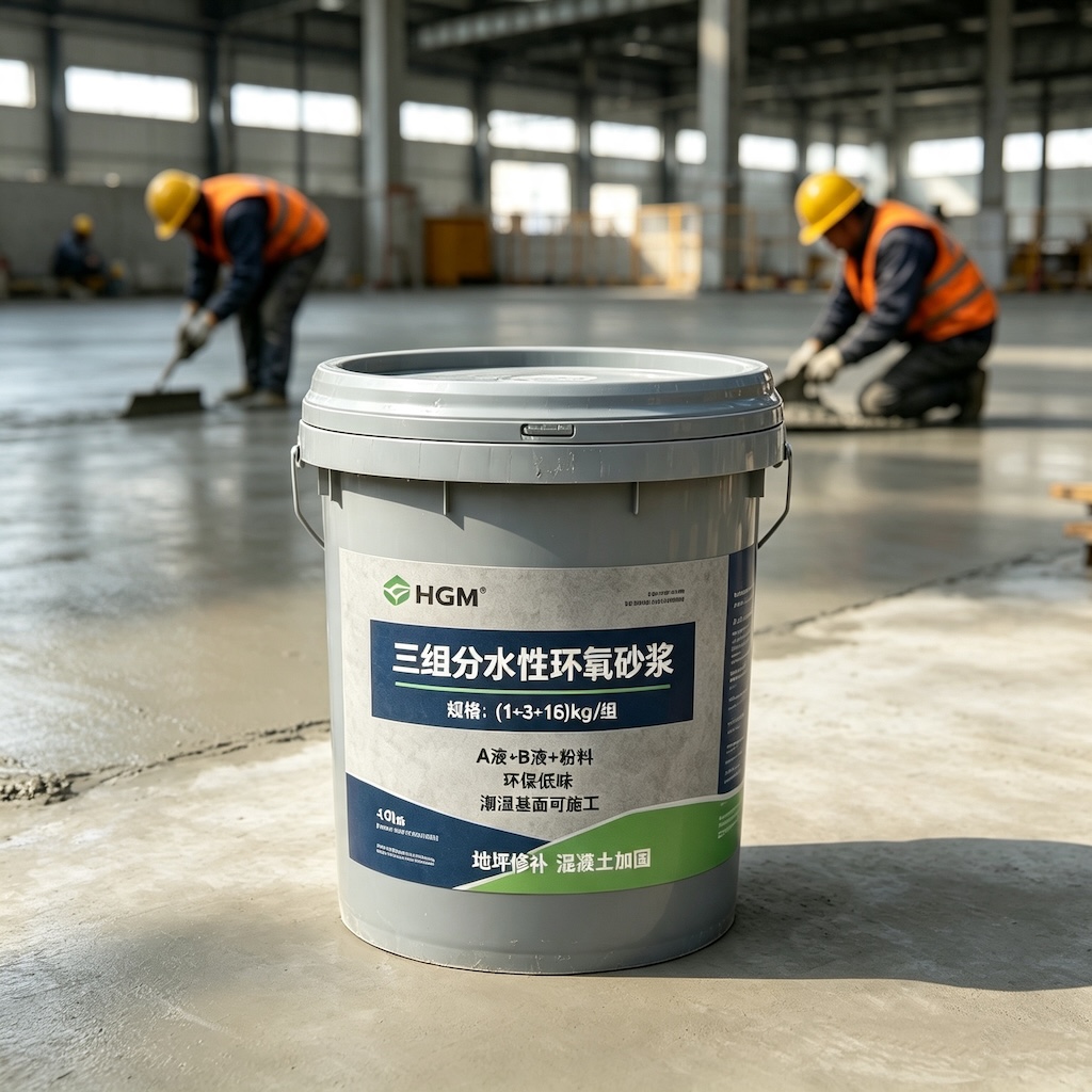 怀柔三组份水性环氧砂浆
